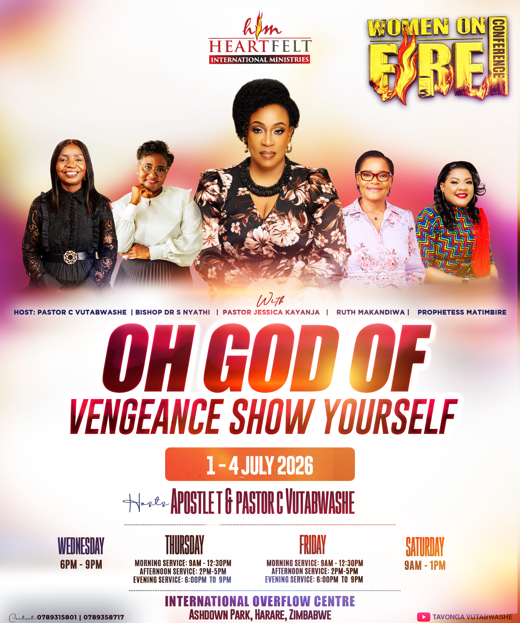 Women on Fire 2026 with preachers
